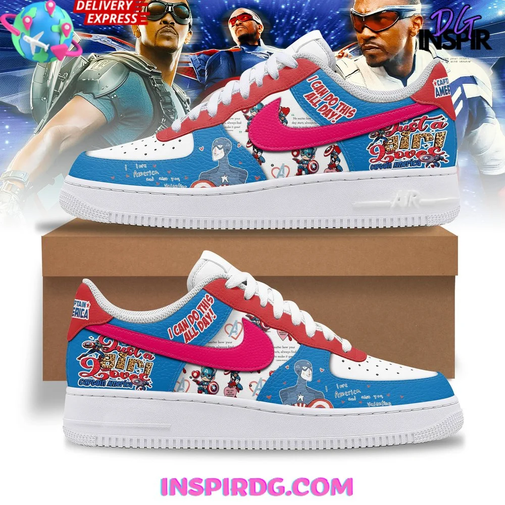 Captain America Brave Limited Edition Air Force 1