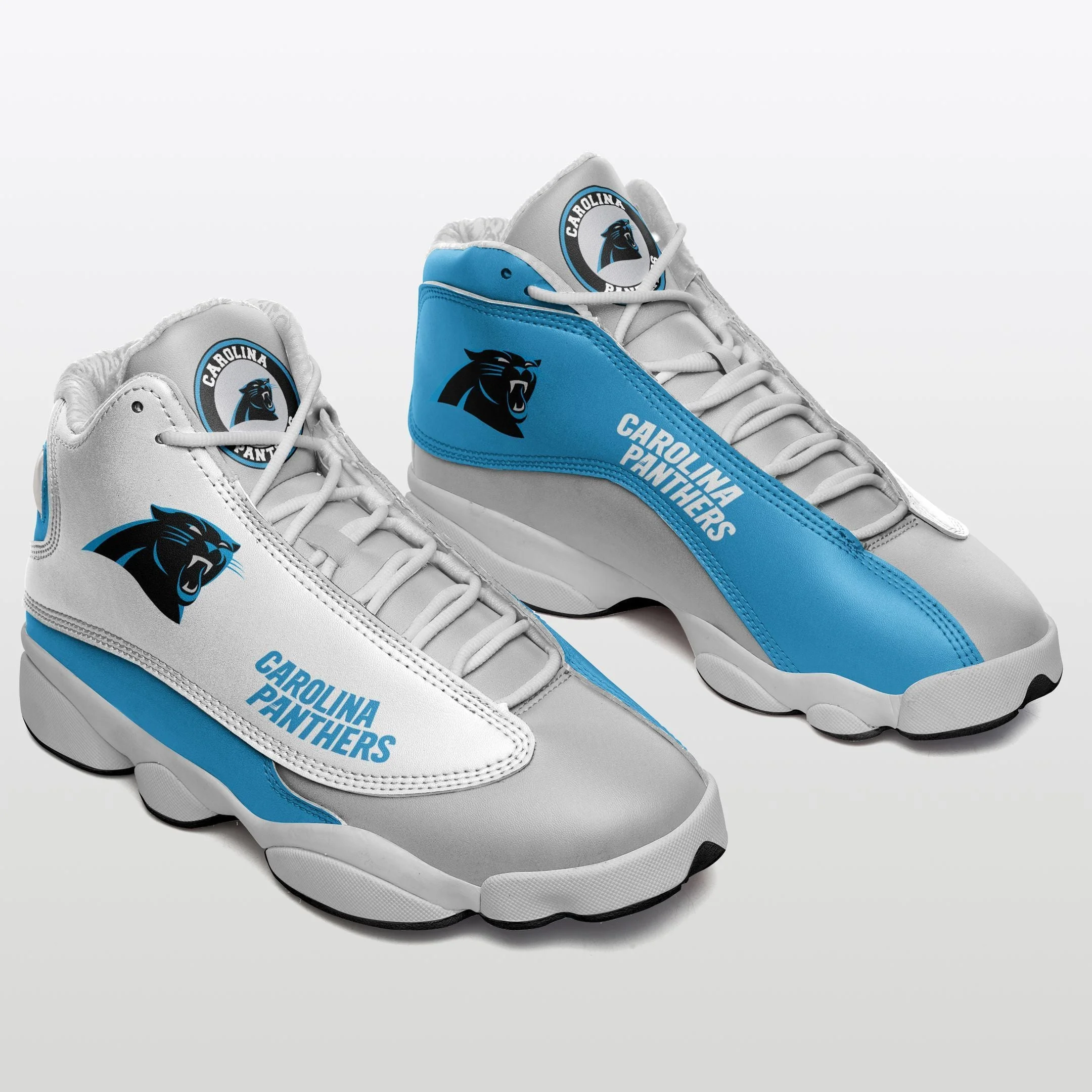 Carolina Panthers NFL AJ13 Sneakers Shoes For Men And Women 2
