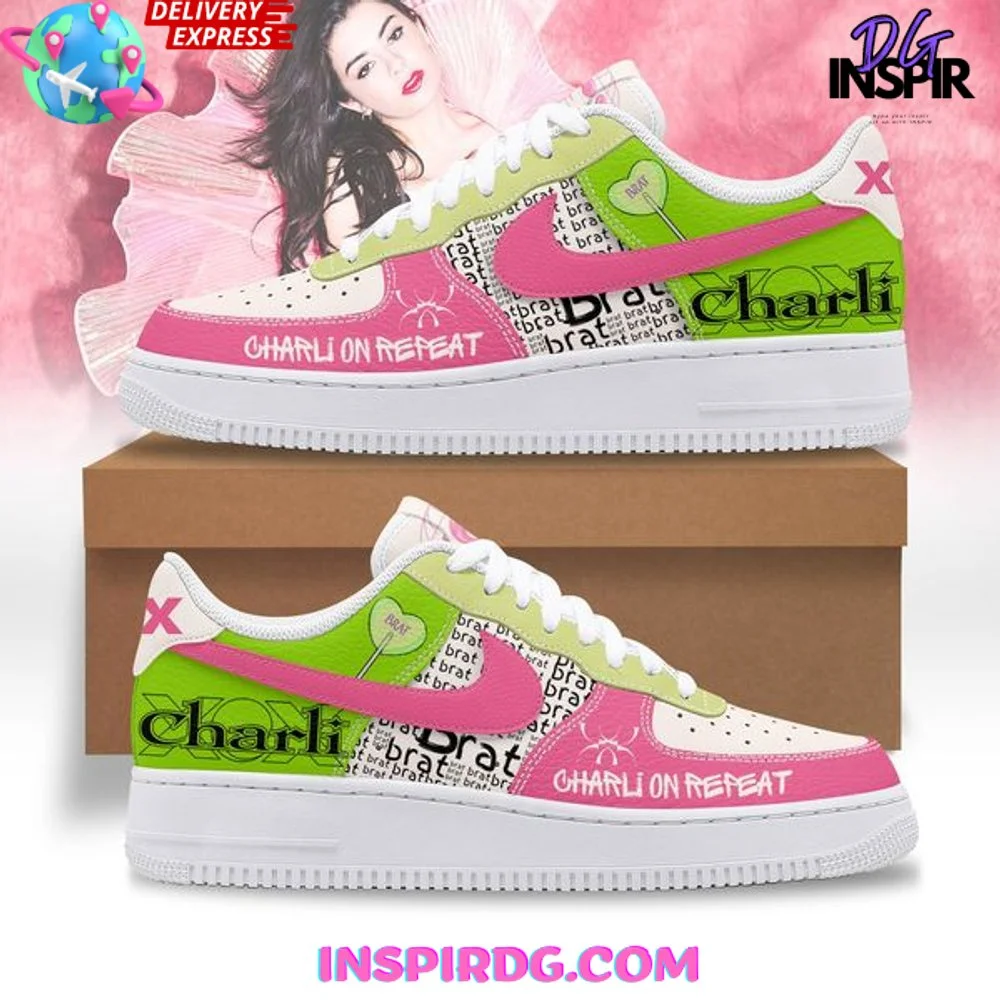 Charli XCX On Repeat Air Force 1