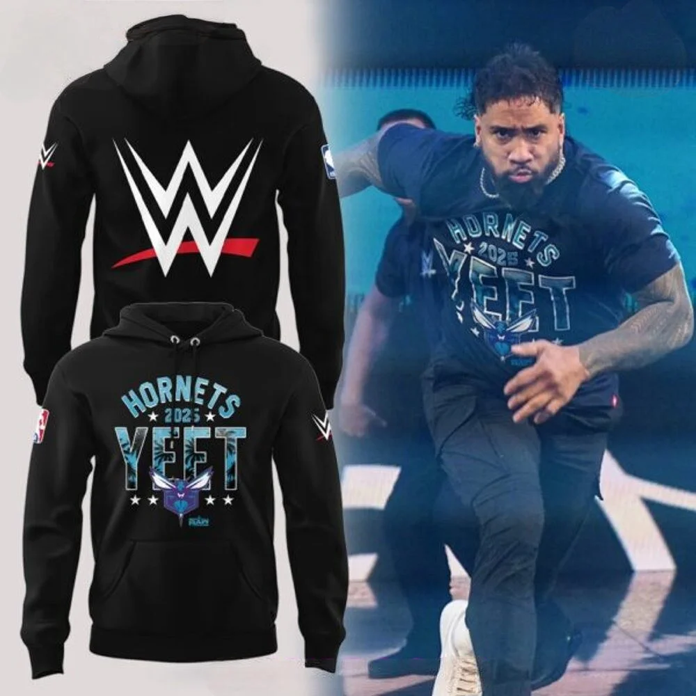 Charlotte Hornets x Y.E.E.T 2025 Hoodie Gifts For Basketball Fan