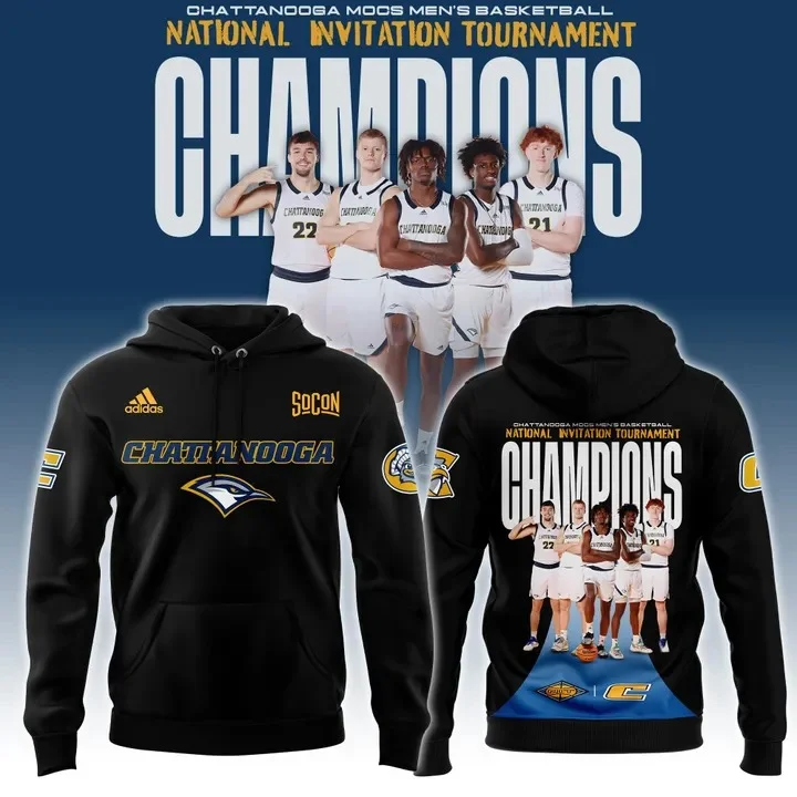 Chattanooga Basketball X 2025 Nit Champions Hoodie Unique Gifts For Basketball Players