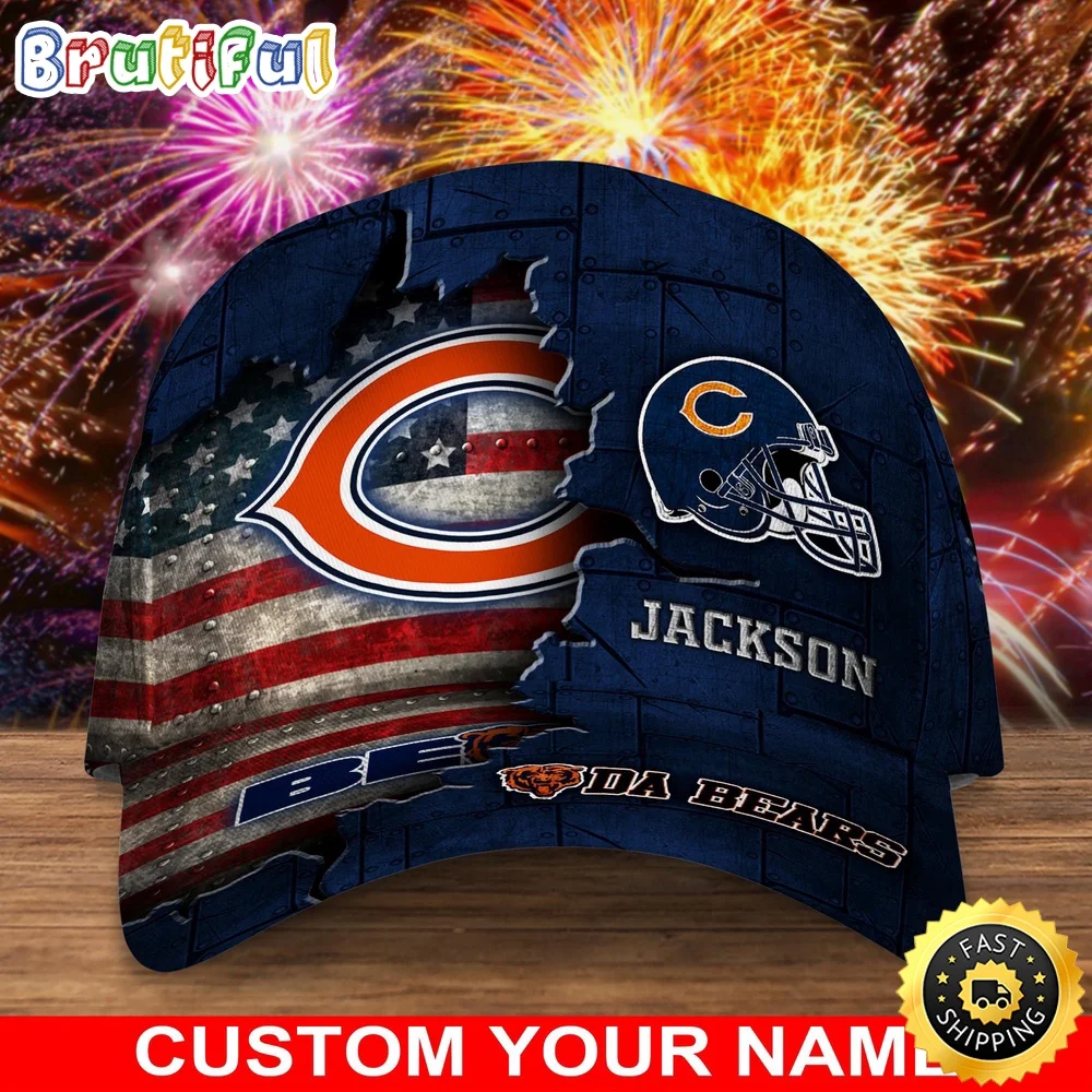 Chicago Bears Baseball Cap Custom Cap Go Sports Teams