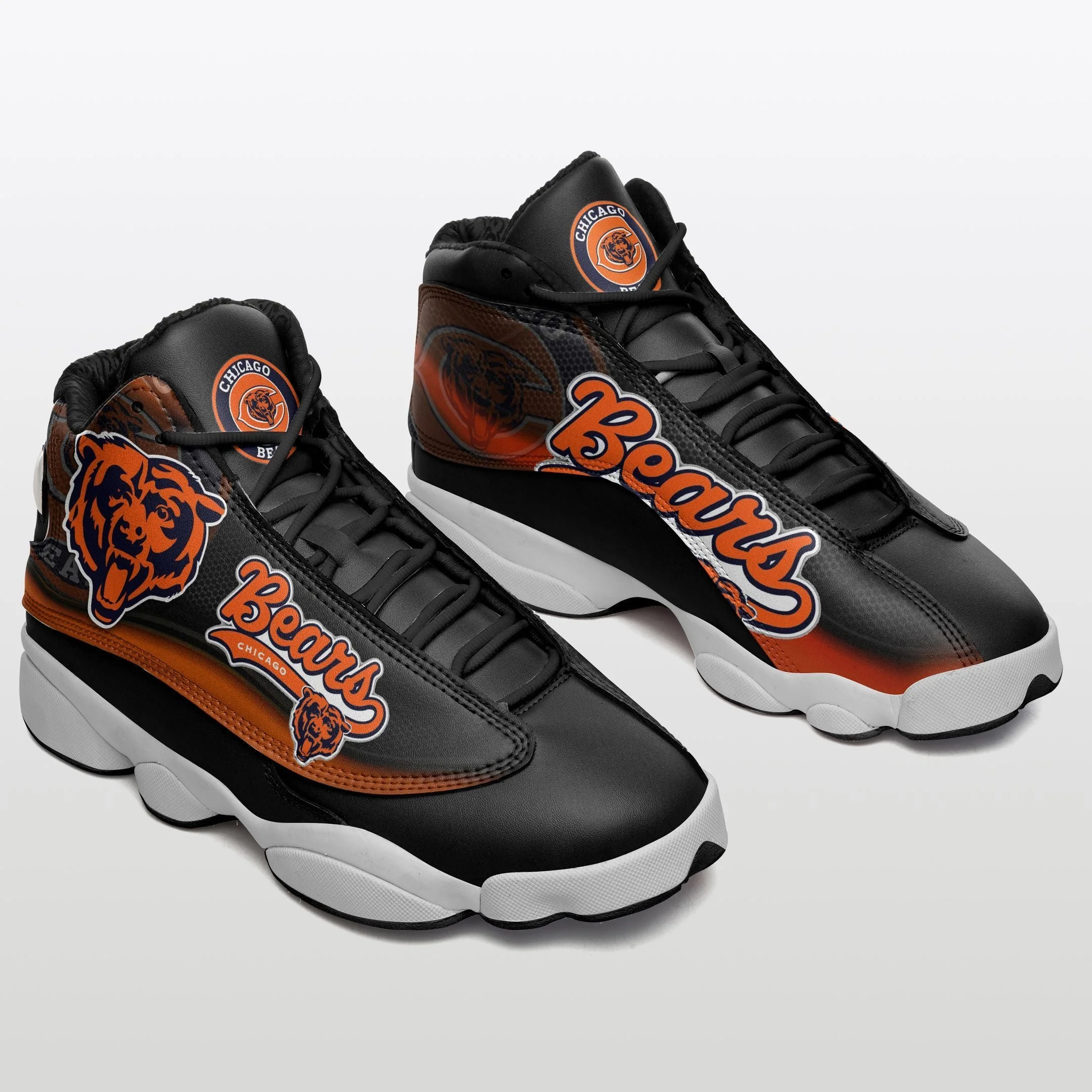 Chicago Bears NFL AJ13 Sneakers Shoes For Men And Women 4