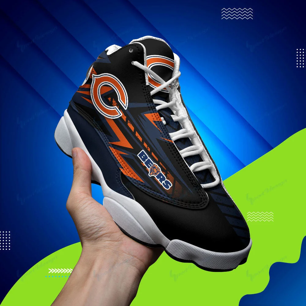 Chicago Bears NFL AJ13 Sneakers Shoes For Men And Women 2