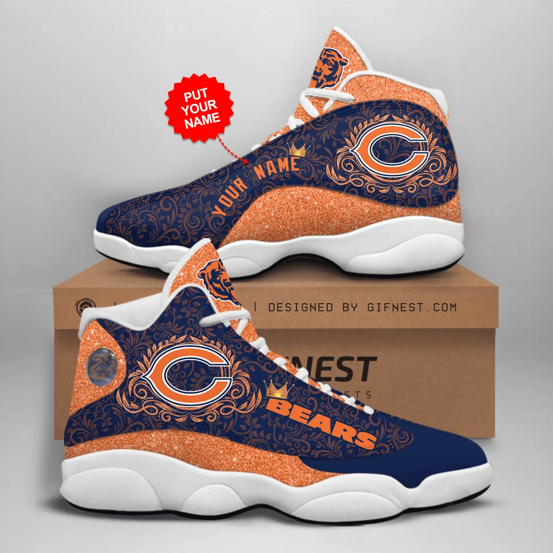 Chicago Bears NFL AJ13 Sneakers Shoes For Men And Women 16