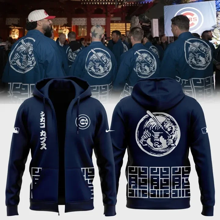 Chicago Cubs Tokyo Series Zip Hoodie