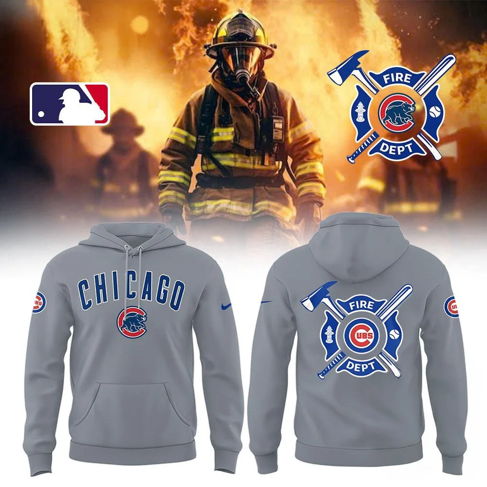 Chicago Cubs x Firefighter Appreciation Night Hoodie Gift For Basketball Lover