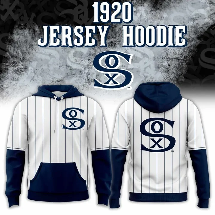 Chicago White Sox 1920 Hoodie Baseball Fan Merch White Sox Gifts For Father's Day