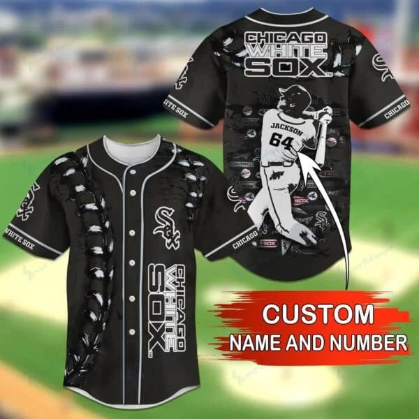 Chicago White Sox Personalized Baseball Jersey 07