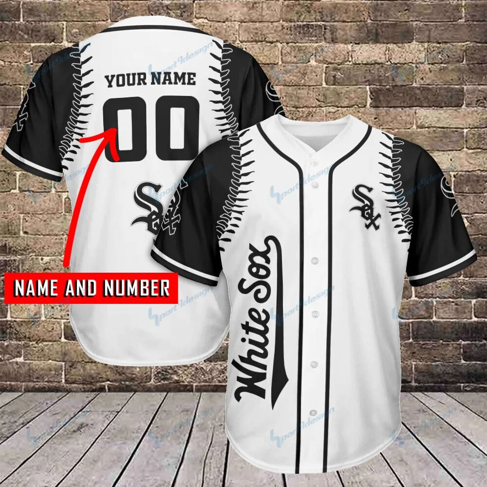 Chicago White Sox Personalized Baseball Jersey 282