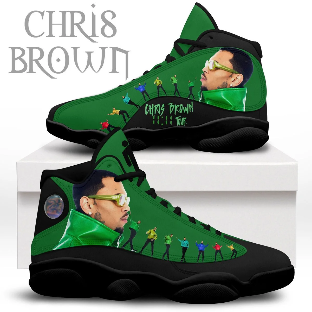 Chris Brown AJ13 Sneakers Shoes For Men And Women