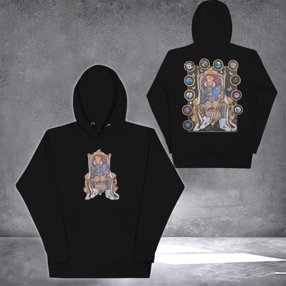 Chris Brown Breezy Bowl XX 2025 World Tour Merch Sweatshirt King Breezy