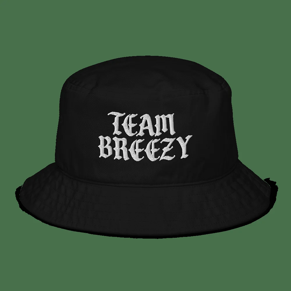 Chris Brown Team Breezy Bucket Hat - Official Music Merch Gift for Fans