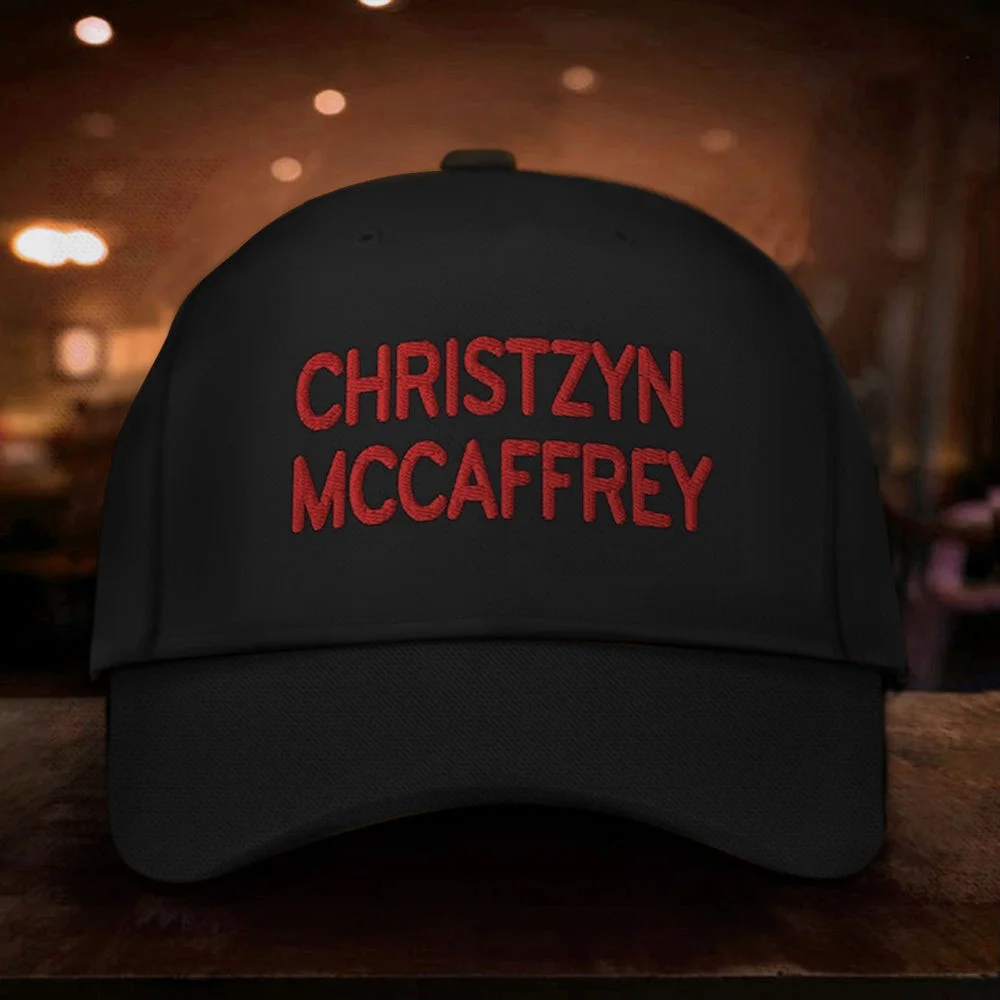 Christzyn Mccaffrey Hat Christzyn Mccaffrey Cap Gifts For Football Fan