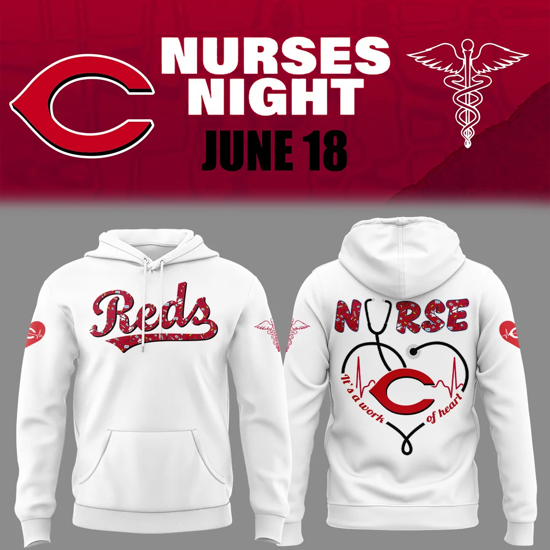 Cincinnati Reds Nurses Night Hoodie