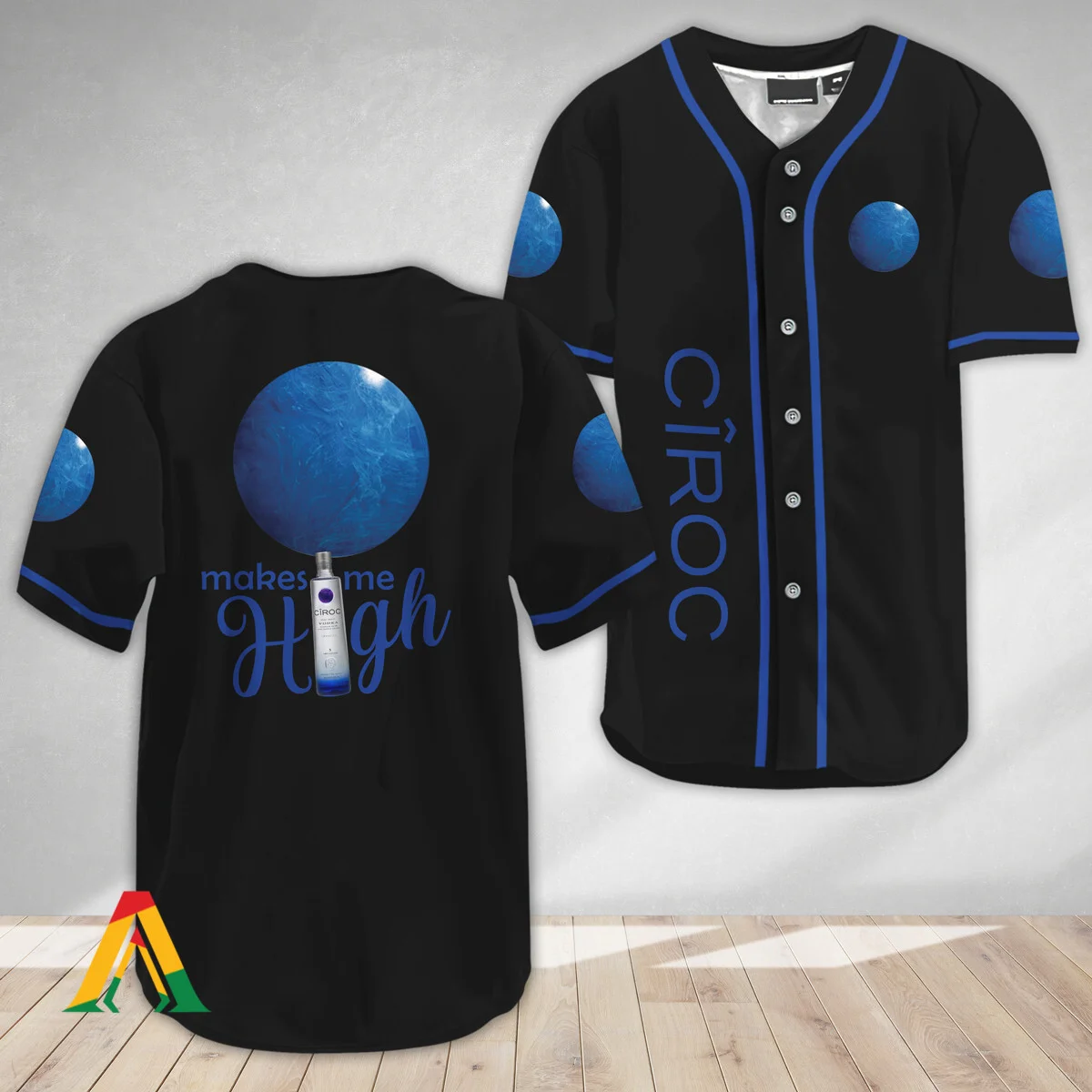 Ciroc Vodka Make Me High Baseball Jersey Style1330