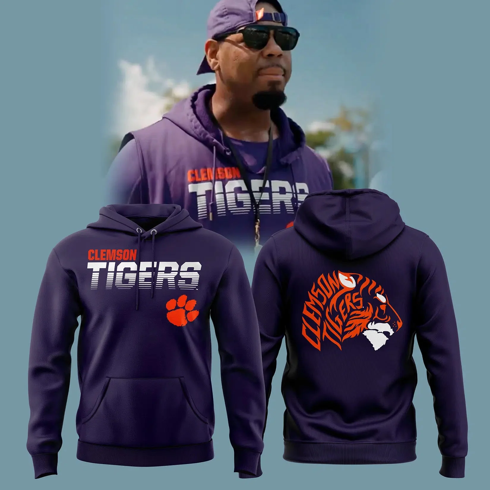 Clemson Tigers Training Camp Football NCAA Hoodie Gift Ideas For Football Lovers
