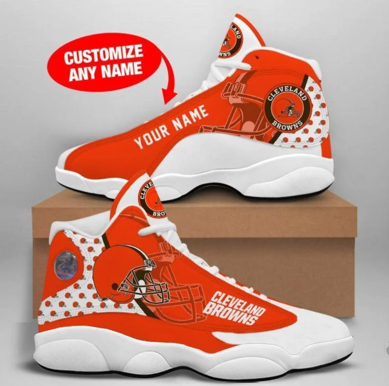 Cleveland Browns NFL AJ13 Sneakers Shoes For Men And Women 6