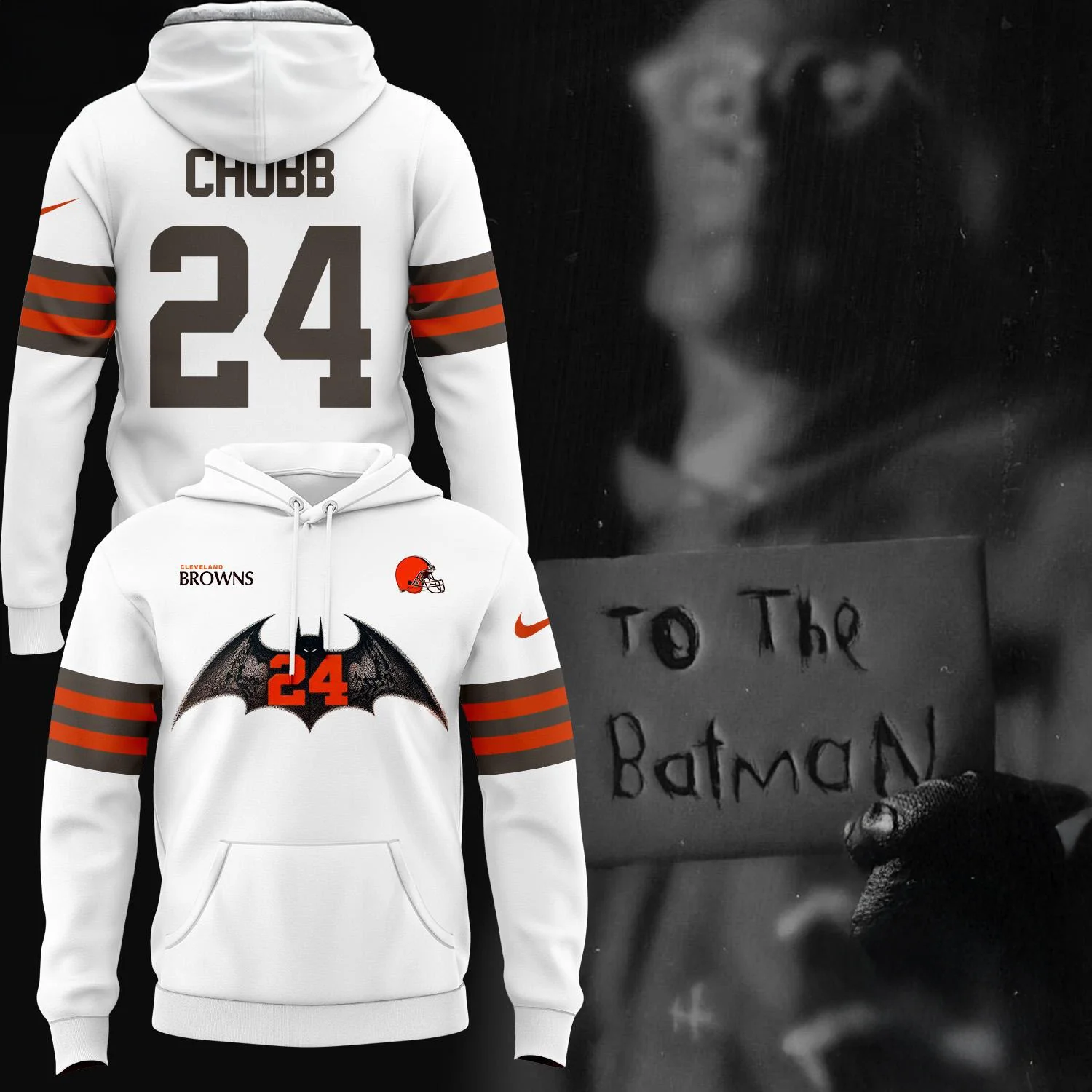 Cleveland Browns x Nick Chubb Hoodie Presents For Football Fans