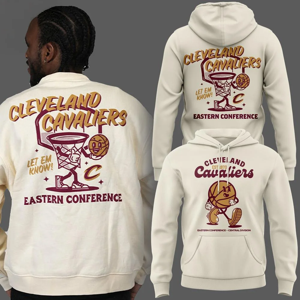 Cleveland Cavaliers Cartoon Limited Edition Hoodie Gift Ideas For Basketball Lovers