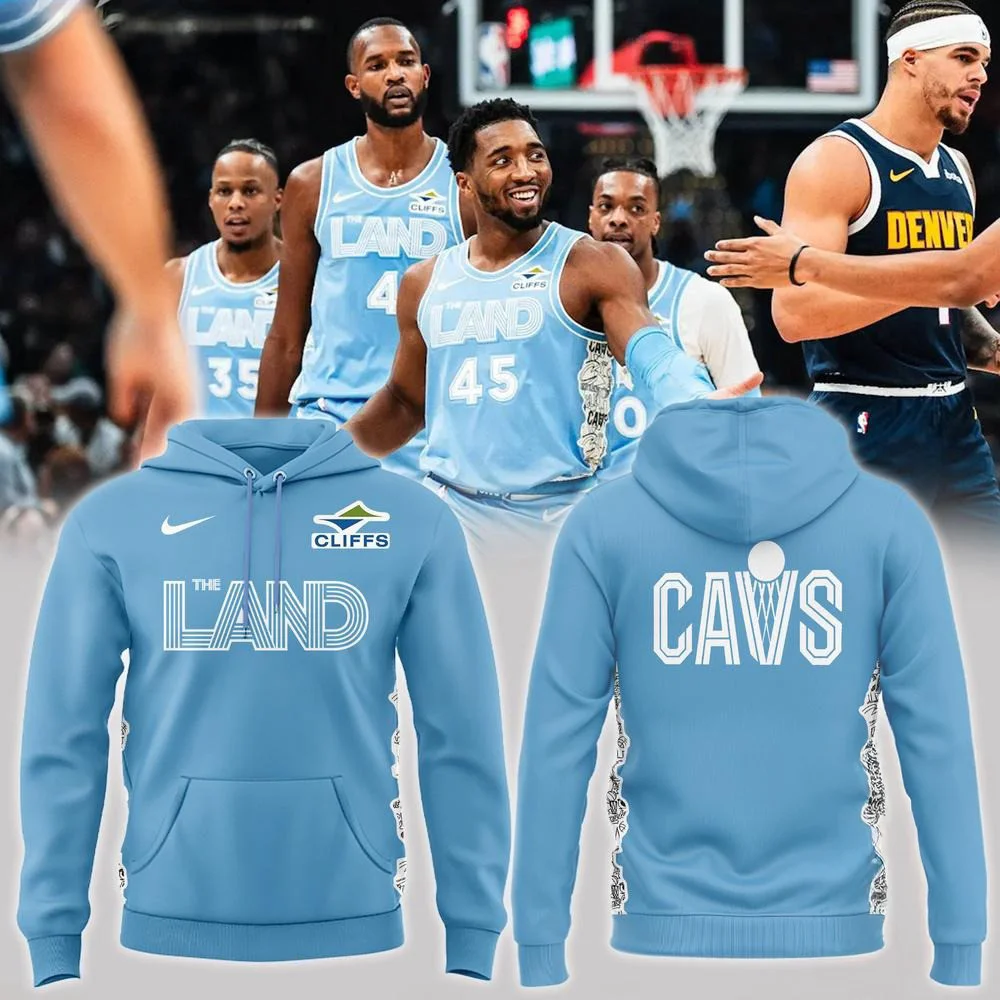 Cleveland Cavaliers Special Edition Gallery Blue Blake Hoodie Gifts For Basketball Fan