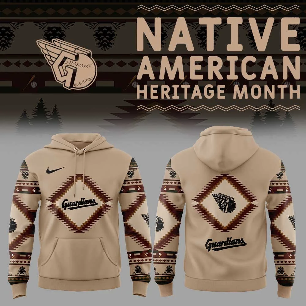 Cleveland Guardians Native American Heritage Month Hoodie Fans