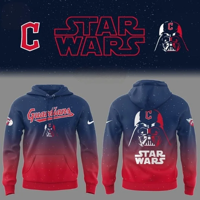 Cleveland Guardians Star Wars Hoodie Baseball Lover Gift Ideas