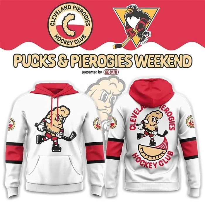 Cleveland Monsters Pierogies Hoodie Great Gifts For Hockey Fans