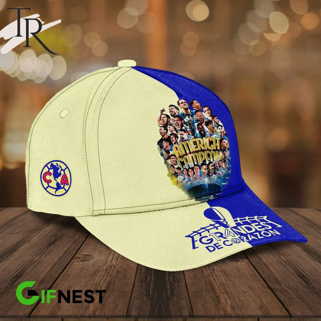 Club America Campeon Grandes De Corazon Classic Cap