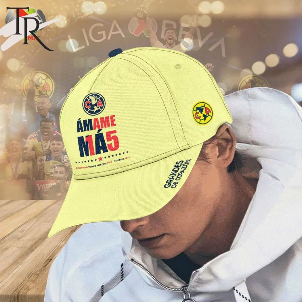 Club America LIGA BBVA MX 2024 CAMPEON Classic Cap