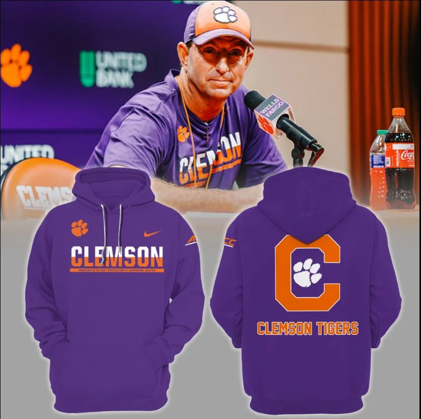 Coach Dabo's Hoodie Cool Gifts For Football Players