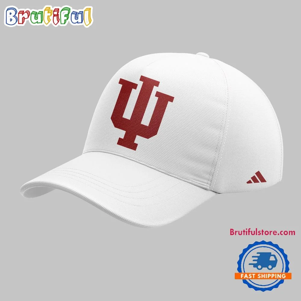 Coach Darian DeVries Indiana Hoosiers Men's Basketball 2025 White Cap