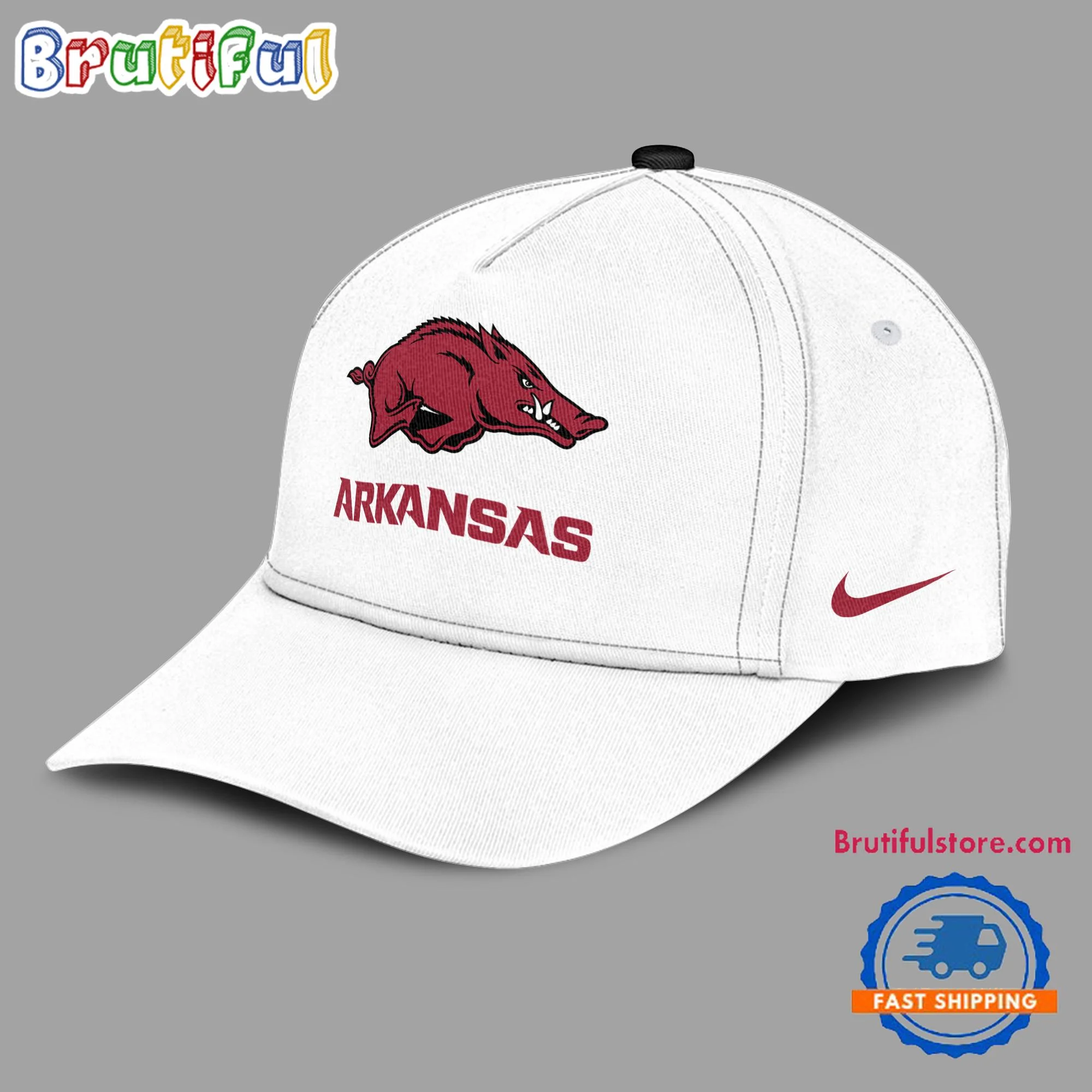 Coach John Calipari Arkansas Razorbacks Basketball Cap