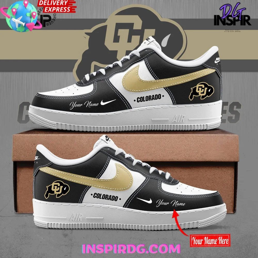 Colorado Buffaloes 2024 Custom Air Force 1