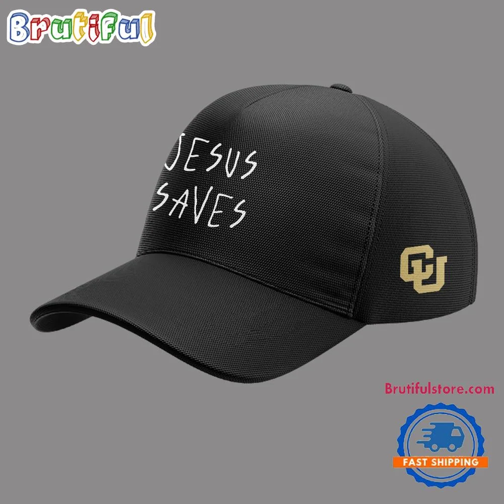 Colorado Buffaloes Jesus Saves 2025 Baseball Cap