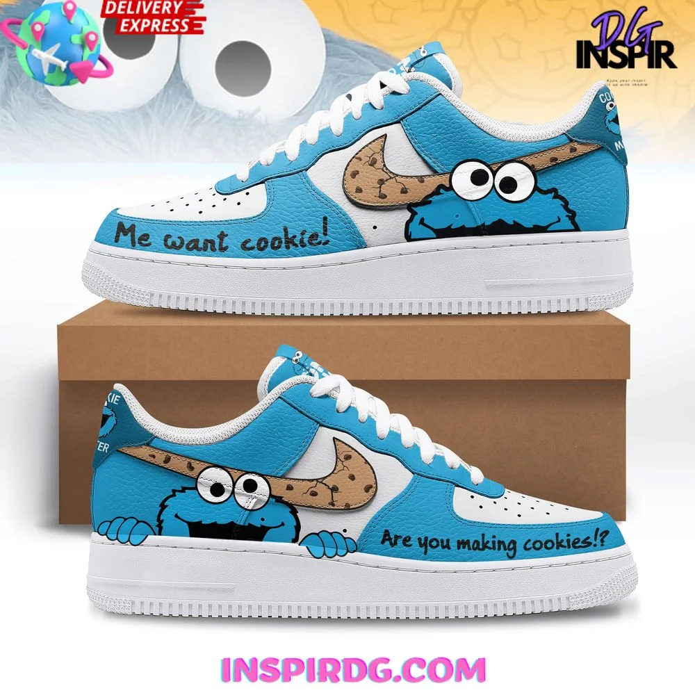 Cookie Monster Limited Edition Air Force 1