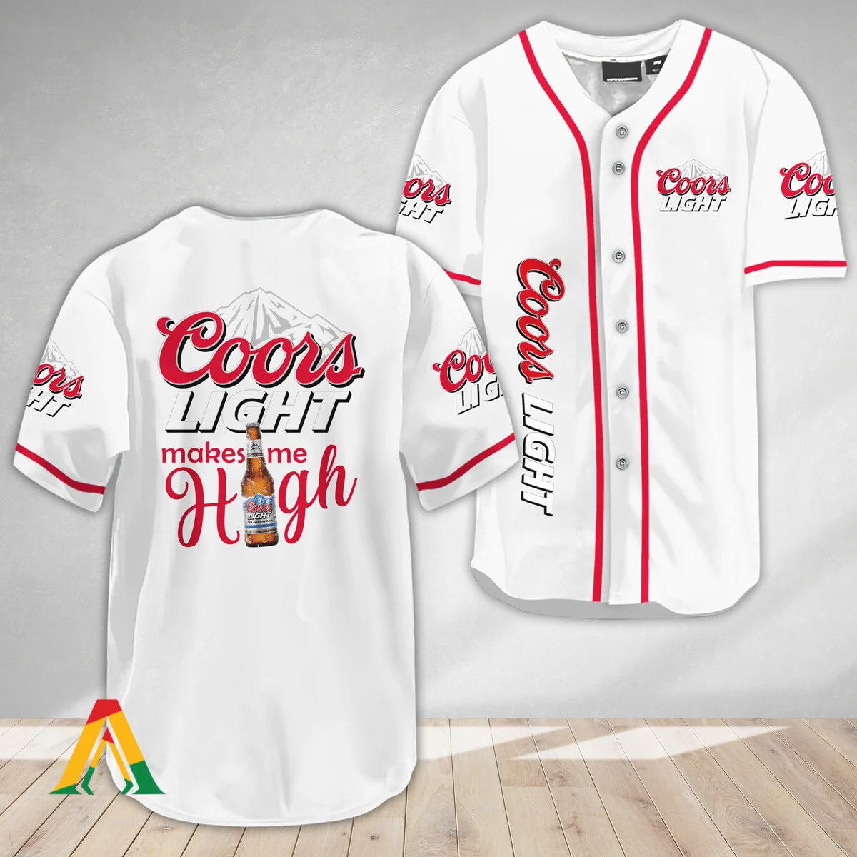 Coors Light Make Me High Baseball Jersey Style4971