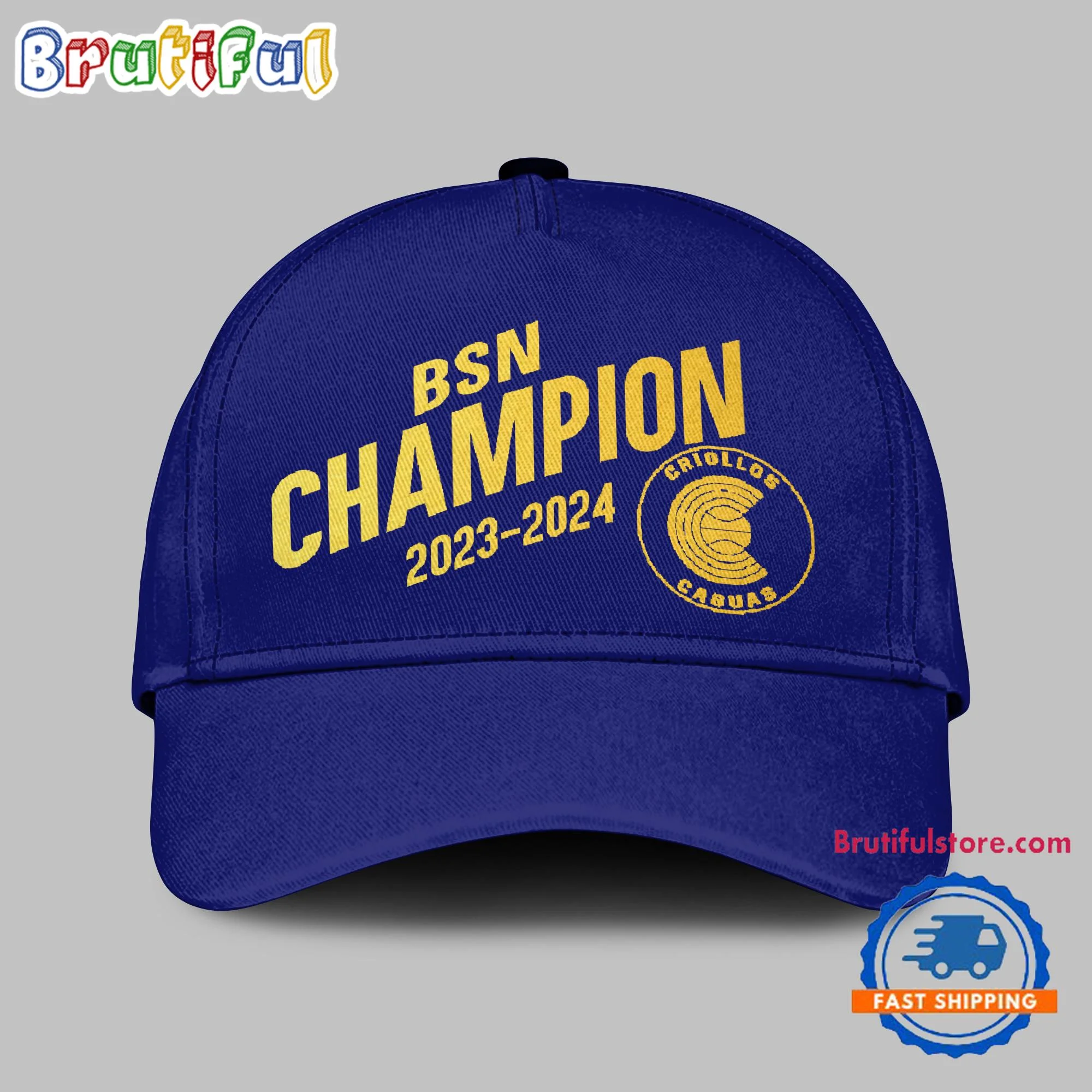 Criollos De Caguas Champions Bsn La Final Brava 2024 Cap Hats