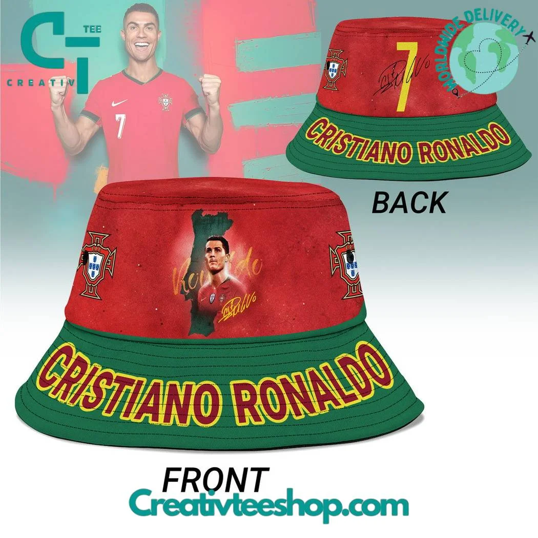 Cristiano Ronaldo Portugal Bucket Hat