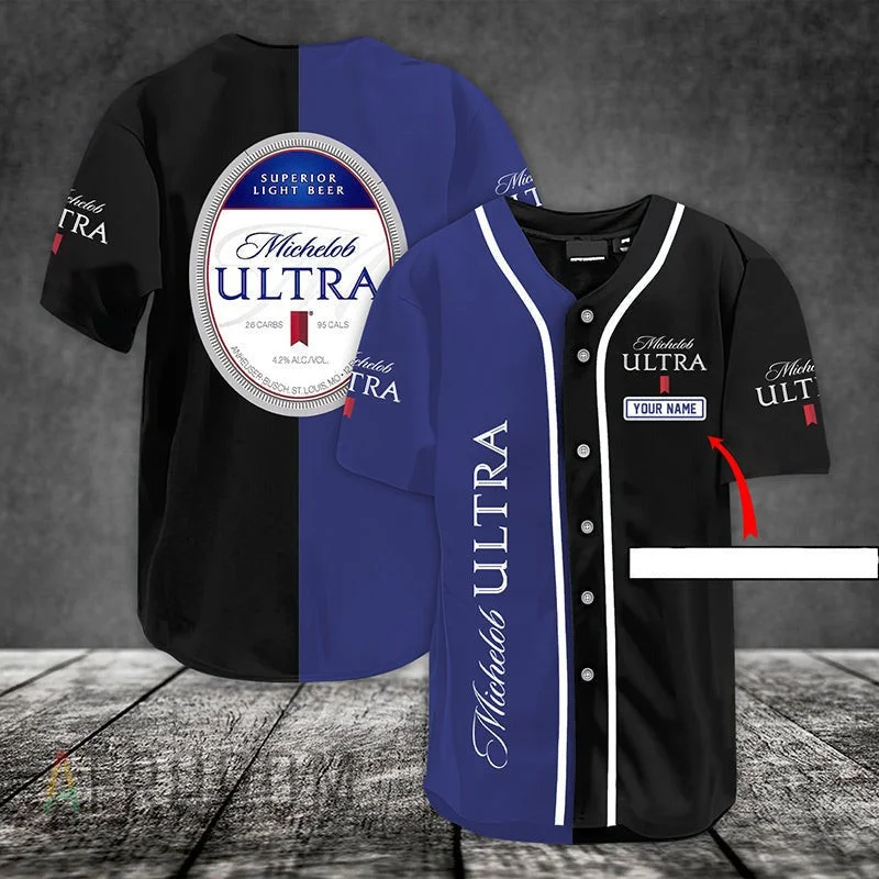 Customized Michelob Ultra Baseball Jersey Style7638