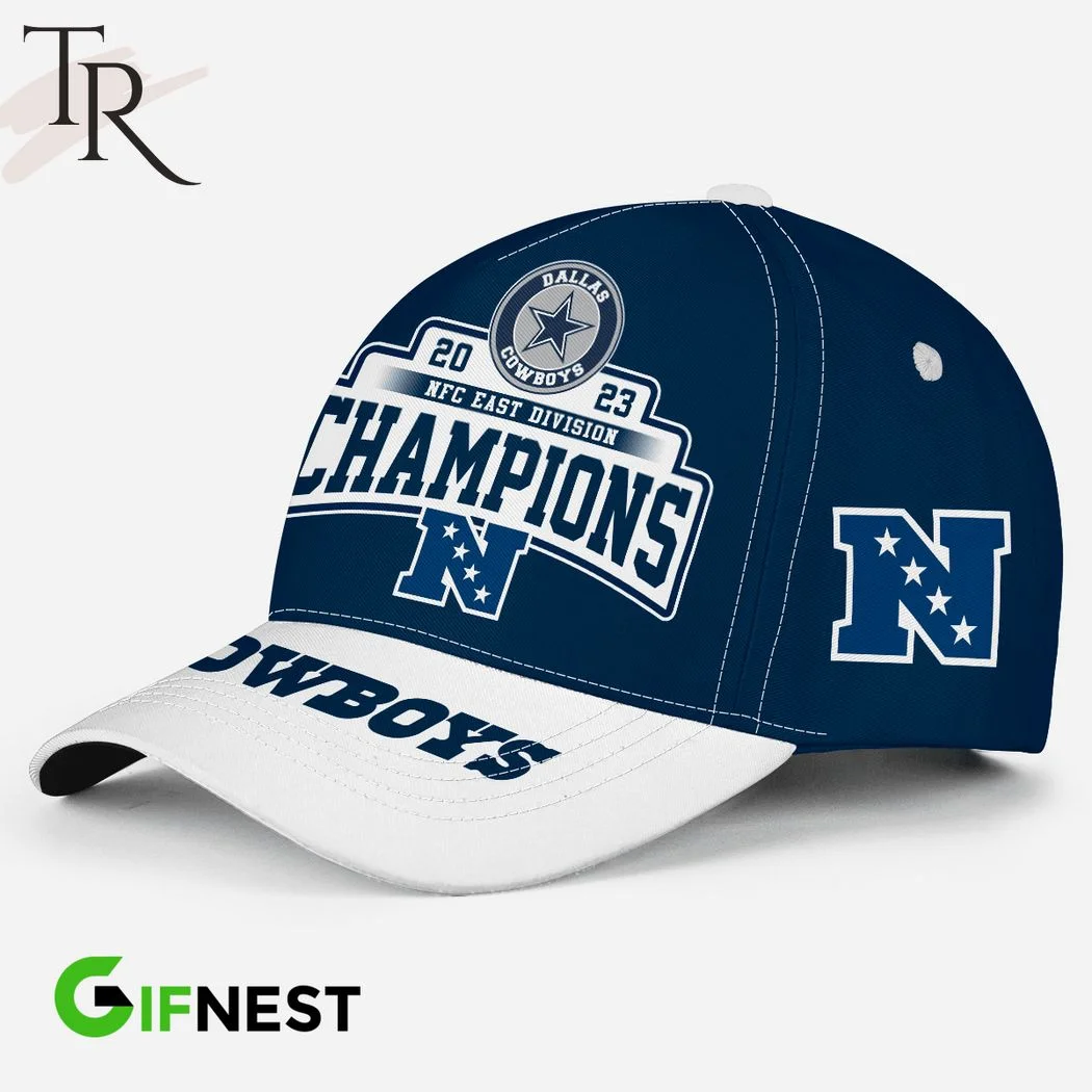 Dallas Cowboys 2023 NFC East Division Champions Cap