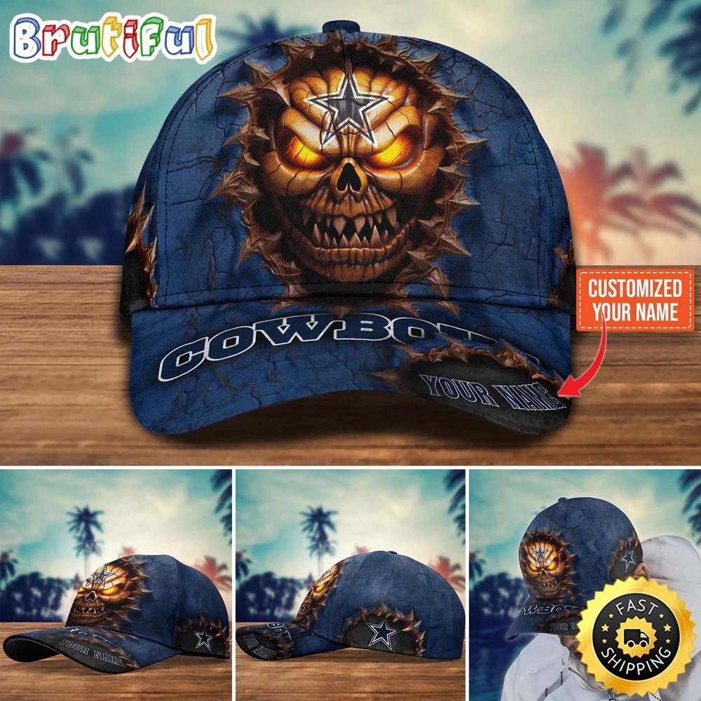 Dallas Cowboys Baseball Cap Halloween Custom Cap For This Season
