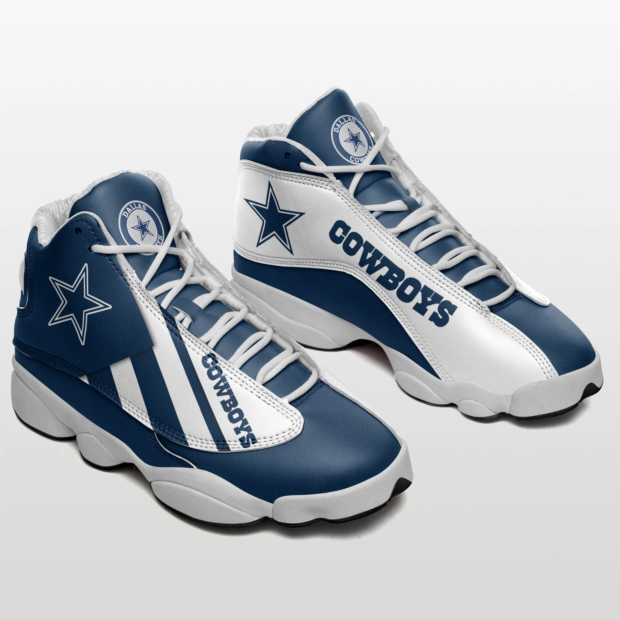 Dallas Cowboys NFL AJ13 Sneakers Shoes For Men And Women 114