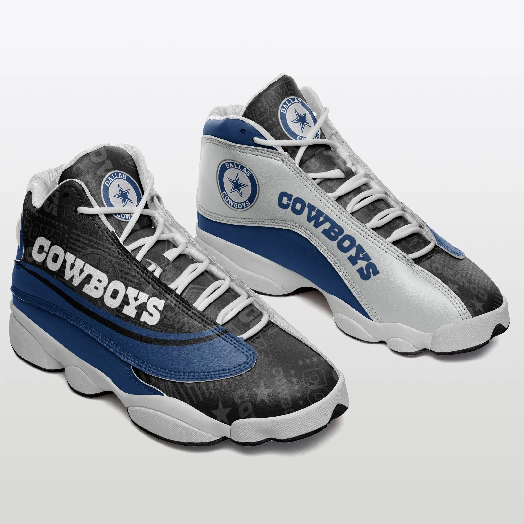 Dallas Cowboys NFL AJ13 Sneakers Shoes For Men And Women 77