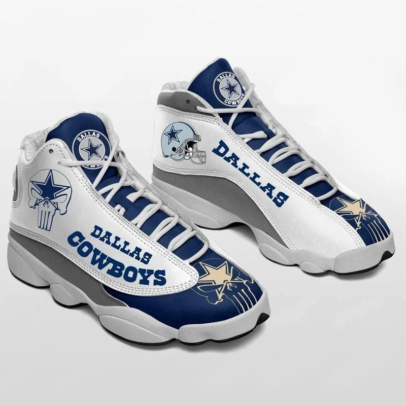 Dallas Cowboys NFL AJ13 Sneakers Shoes For Men And Women 59