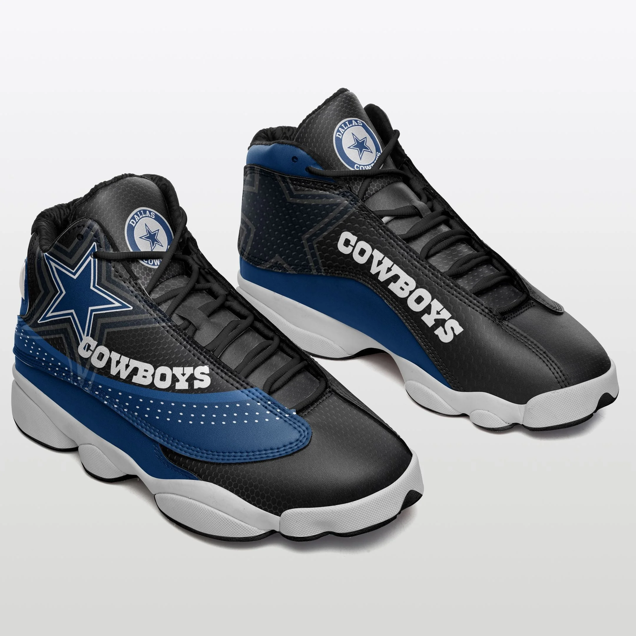 Dallas Cowboys NFL AJ13 Sneakers Shoes For Men And Women 99