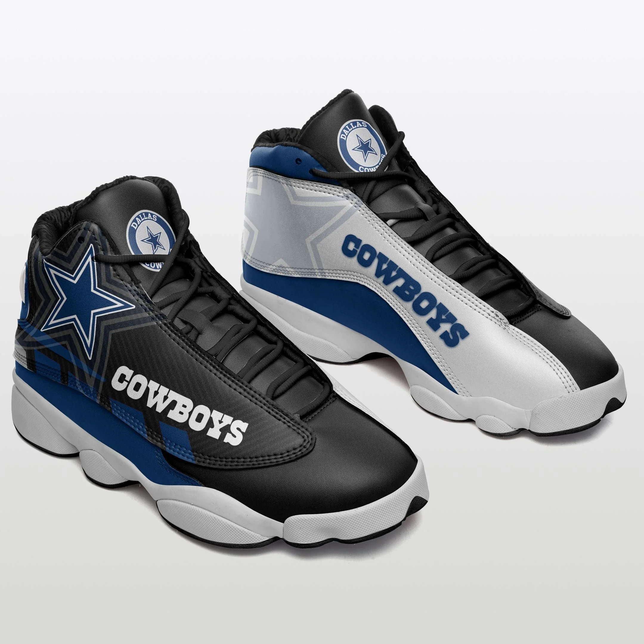 Dallas Cowboys NFL AJ13 Sneakers Shoes For Men And Women 32