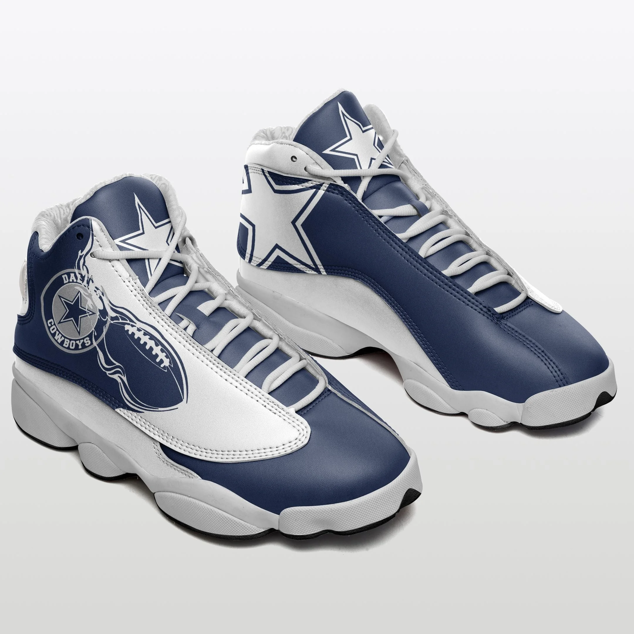 Dallas Cowboys NFL AJ13 Sneakers Shoes For Men And Women 142