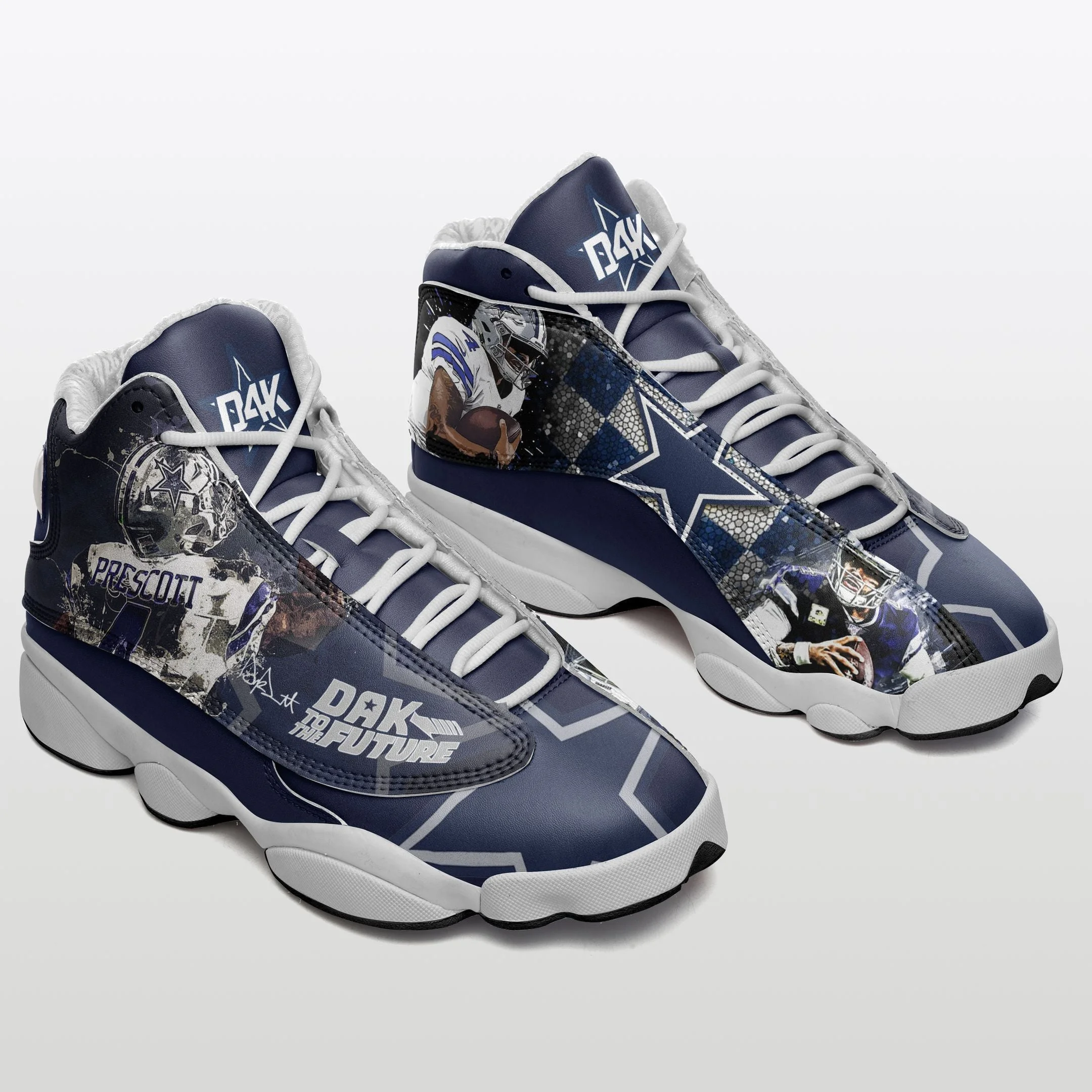 Dallas Cowboys NFL AJ13 Sneakers Shoes For Men And Women 108