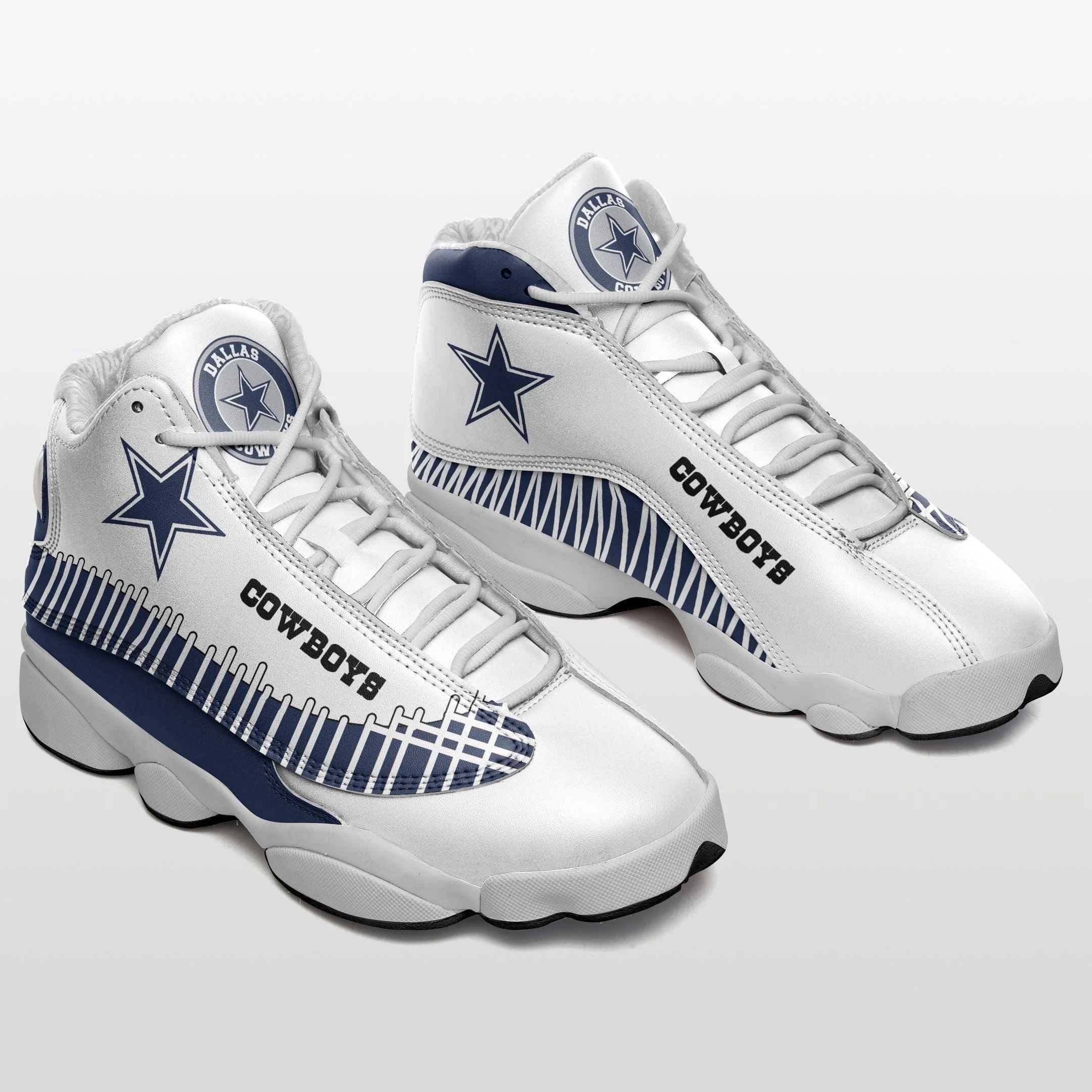 Dallas Cowboys NFL AJ13 Sneakers Shoes For Men And Women 121
